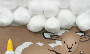 How to sew a sheep from fabric DIY sheep part one