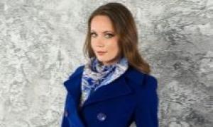 What to wear with a dark blue coat: scarf, hat, shoes Dark blue coat color combination
