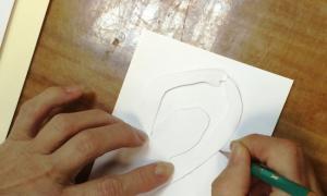 Papierová balerína: vyrezávacie šablóny